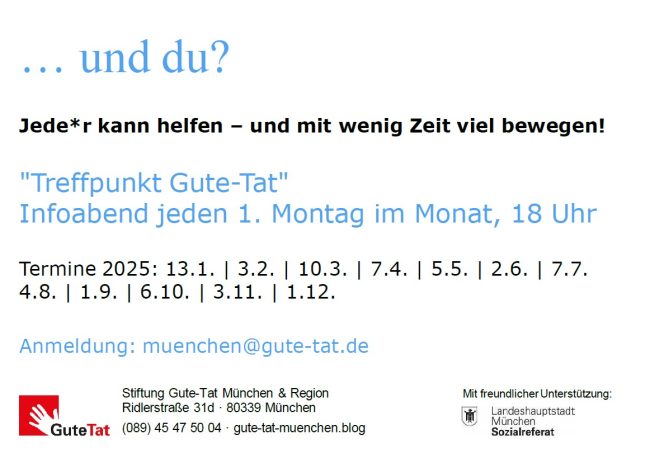 Treffpunkt Gute-Tat